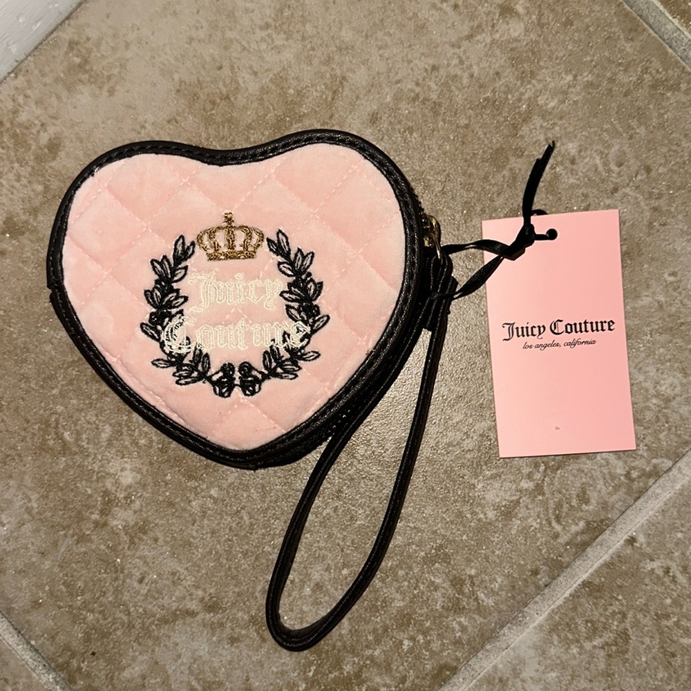 Juicy couture royal heart wallet nwt